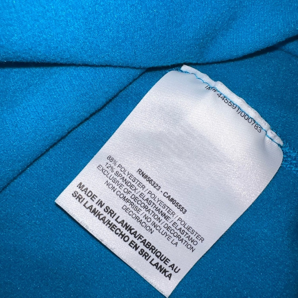 Nike Pro Combat Therma-FIT Dri-FIT Long Sleeve Shirt Blue Size M | EUC - Picture 8 of 12